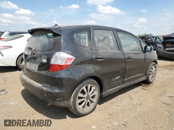 2012 Honda Fit Sport with VIN JHMGE8H55CC019255, listed as a Copart auction lot 57035445 with 193,858 mi miles and Clean Title. Bid and sale history available at DreamBid. Image 3.