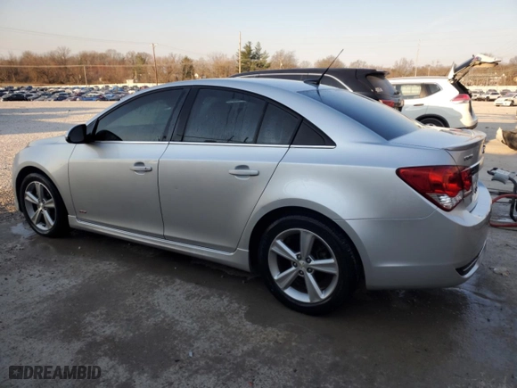 2014 Chevrolet Cruze 2LT with VIN 1G1PE5SB6E7378424, listed as a Copart auction lot 48567225 with 93,978 mi miles and Salvage Title. Bid and sale history available at carsss.com. Image 2.