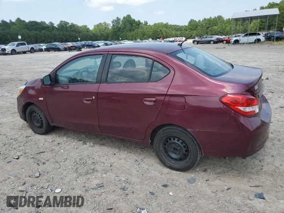 2017 Mitsubishi Mirage ES with VIN ML32F3FJ9HHF10830, listed as a Copart auction lot 60078115 with 227,571 mi miles and Salvage title. Bid and sale history available at DreamBid. Image 2.