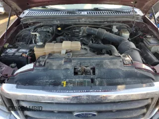 2004 Ford F-250 XL with VIN 1FTNX21L14EC45372, listed as a Copart auction lot 43745835 with 288,130 mi miles and Salvage title. Bid and sale history available at DreamBid. Image 11.
