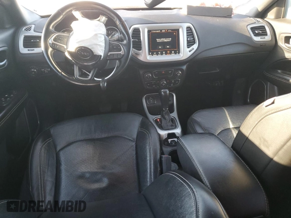 2021 Jeep Compass 80th Anniversary with VIN 3C4NJCEB2MT604012, listed as a Copart auction lot 41590805 with 67,491 mi miles and Non Repairable. Bid and sale history available at carsss.com. Image 8.