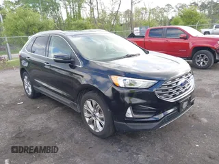2019 Ford Edge Titanium z VIN 2FMPK4K94KBC39933, wystawiony jako IAAI lot #41943963 z przebiegiem 82 917 mil mil oraz . Historia ofert i sprzedaży dostępna na DreamBid. Obrazek 1.