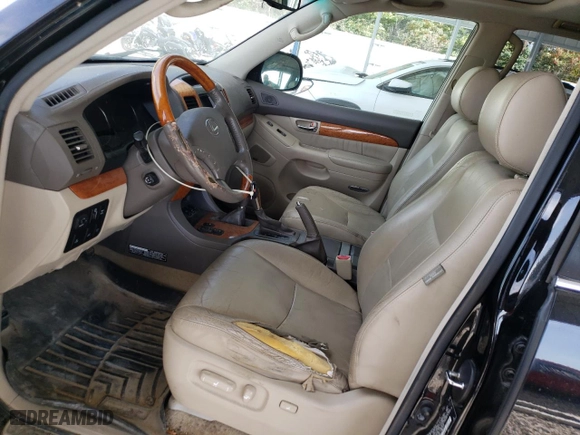 2007 Lexus GX 470 with VIN JTJBT20X170134631, listed as a Copart auction lot 69843724 with 285,469 mi miles and Salvage Title. Bid and sale history available at carsss.com. Image 7.