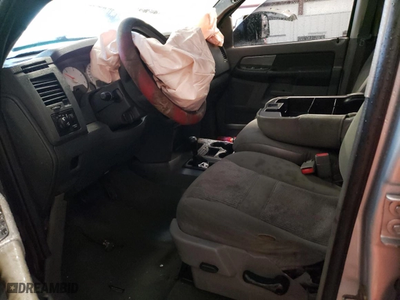 2007 Dodge Ram 2500 SLT with VIN 1D7KS28C77J553610, listed as a Copart auction lot 66395844 with 0 mi miles and Salvage Title. Bid and sale history available at carsss.com. Image 7.