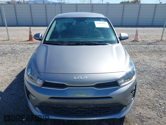 2023 Kia Rio S with VIN 3KPA24AD5PE524320, listed as a IAAI auction lot 41881897 with 48,615 mi miles. Bid and sale history available at carsss.com. Image 12.