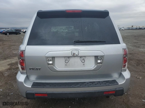 2007 Honda Pilot LX with VIN 5FNYF28107B011151, listed as a Copart auction lot 48773735 with 151,170 mi miles and Salvage Title. Bid and sale history available at carsss.com. Image 6.