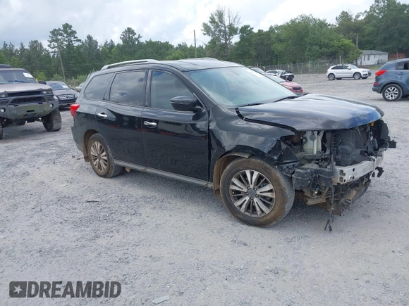 2018 Nissan Pathfinder SV with VIN 5N1DR2MN1JC677997, listed as a IAAI auction lot 42616602 with 181,529 mi miles and . Bid and sale history available at DreamBid. Image 1.