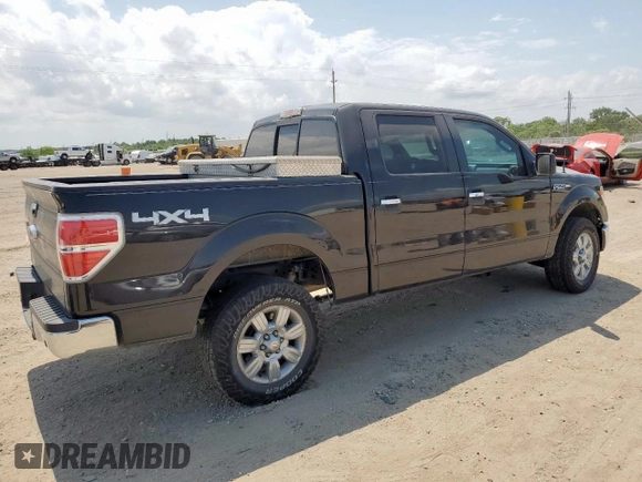 2012 Ford F-150 XL with VIN 1FTFW1EF2CFC06627, listed as a Copart auction lot 58187725 with 185,553 mi miles and Salvage title. Bid and sale history available at DreamBid. Image 3.