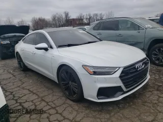 2019 Audi A7 Premium Plus with VIN WAUU2AF20KN024523, listed as a Copart auction lot 41583325 with 89,130 mi miles and Salvage Title. Bid and sale history available at carsss.com. Image 4.