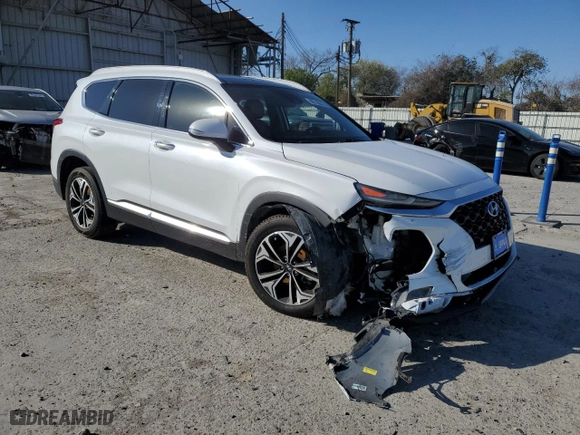 2019 Hyundai Santa Fe Limited with VIN 5NMS53AA0KH063542, listed as a Copart auction lot 86742474 with 79,929 mi miles and Salvage Title. Bid and sale history available at carsss.com. Image 4.