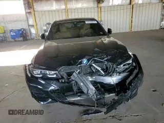 2022 BMW 3 Series 330e with VIN 3MW5P7J06N8C78131, listed as a Copart auction lot 47766015 with 17,100 mi miles and Salvage Title. Bid and sale history available at carsss.com. Image 10.