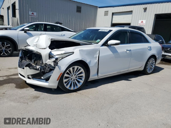 2015 Cadillac CTS Luxury RWD with VIN 1G6AR5SX3F0133042, listed as a Copart auction lot 50028255 with 149,534 mi miles and Salvage Title. Bid and sale history available at DreamBid. Image 1.