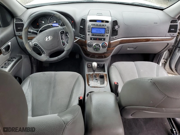 2012 Hyundai Santa Fe SE with VIN 5XYZHDAG7CG130696, listed as a Copart auction lot 80062094 with 156,628 mi miles and Salvage Title. Bid and sale history available at carsss.com. Image 8.