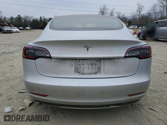 2018 Tesla Model 3 Long Range Battery with VIN 5YJ3E1EA8JF060682, listed as a Copart auction lot 47072985 with Not Provided miles and Salvage Title. Bid and sale history available at DreamBid. Image 6.