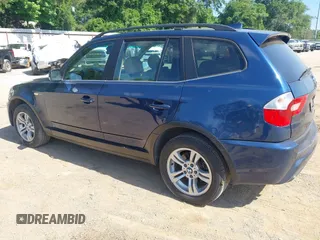 2006 BMW X3 3.0i z VIN WBXPA93416WG74328, wystawiony jako IAAI lot #42306495 z przebiegiem 245 787 mil mil oraz . Historia ofert i sprzedaży dostępna na DreamBid. Obrazek 3.