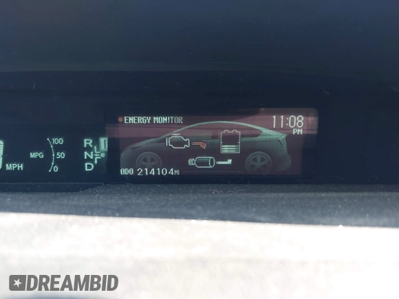 2013 Toyota Prius One with VIN JTDKN3DU3D5546275, listed as a IAAI auction lot 42241864 with 214,104 mi miles and . Bid and sale history available at DreamBid. Image 7.