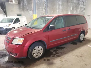 2008 Dodge Grand Caravan SE with VIN 1D8HN44H38B194990, listed as a Copart auction lot 47210015 with 87,554 mi miles and Salvage title. Bid and sale history available at DreamBid. Image 1.