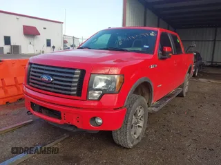 2011 Ford F-150 XLT with VIN 1FTFW1ETXBFC89731, listed as a IAAI auction lot 41709728 with 1 mi miles. Bid and sale history available at carsss.com. Image 6.