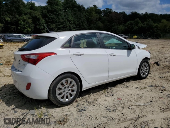 2016 Hyundai Elantra GT with VIN KMHD35LH6GU316279, listed as a Copart auction lot 70252724 with 42,791 mi miles and Salvage Title. Bid and sale history available at carsss.com. Image 3.