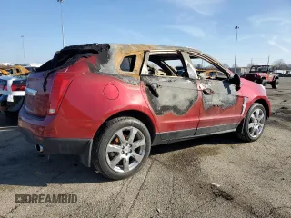 2011 Cadillac SRX Performance Collection with VIN 3GYFNEEY8BS535199, listed as a Copart auction lot 44542235 with 0 mi miles and Salvage Title. Bid and sale history available at carsss.com. Image 3.