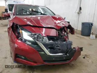2022 Nissan LEAF SV Plus with VIN 1N4BZ1CV1NC560214, listed as a Copart auction lot 82192504 with 18,849 mi miles and Salvage Title. Bid and sale history available at DreamBid. Image 5.