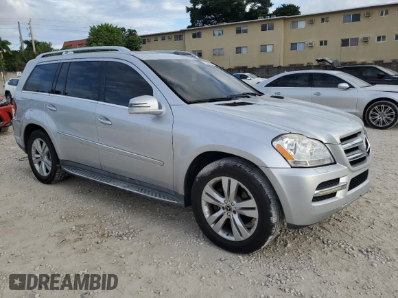 2012 Mercedes-Benz GL-Class GL 450 with VIN 4JGBF7BEXCA774808, listed as a Copart auction lot 73858604 with 163,841 mi miles and Salvage Title. Bid and sale history available at carsss.com. Image 4.
