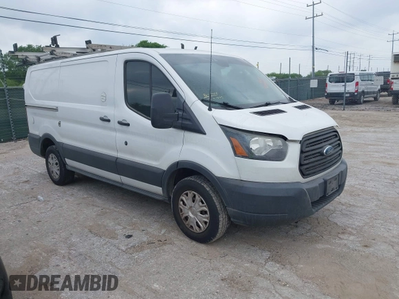 2017 Ford Transit with VIN 1FTYR1YM7HKB32968, listed as a IAAI auction lot 42041927 with 140,563 mi miles. Bid and sale history available at carsss.com. Image 1.