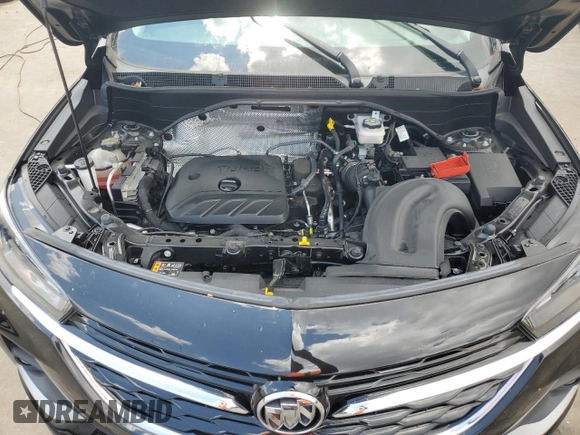 2022 Buick Encore GX Select with VIN KL4MMDSL8NB007949, listed as a Copart auction lot 58213665 with 17,894 mi miles and Salvage title. Bid and sale history available at DreamBid. Image 12.