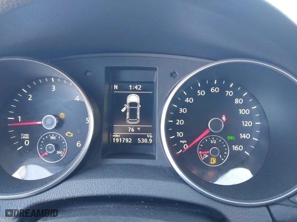 2012 Volkswagen Jetta SportWagen TDI with VIN 3VWML7AJ5CM673356, listed as a IAAI auction lot 41655411 with 191,792 mi miles. Bid and sale history available at carsss.com. Image 7.