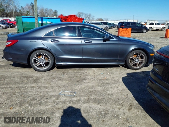 2015 Mercedes-Benz CLS 400 with VIN WDDLJ6HB7FA154135, listed as a IAAI auction lot 41634319 with 158,716 mi miles and . Bid and sale history available at DreamBid. Image 13.