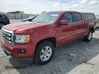 2015 GMC Canyon 2WD SLE with VIN 1GTG5BE38F1134904, listed as a Copart auction lot 51426615 with 123,584 mi miles and Salvage Title. Bid and sale history available at DreamBid. Image 1.