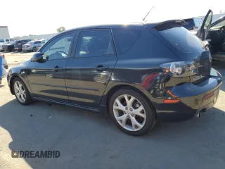 2007 Mazda 3 S Sport with VIN JM1BK144671708098, listed as a Copart auction lot 46688725 with 143,968 mi miles and Salvage Title. Bid and sale history available at DreamBid. Image 2.