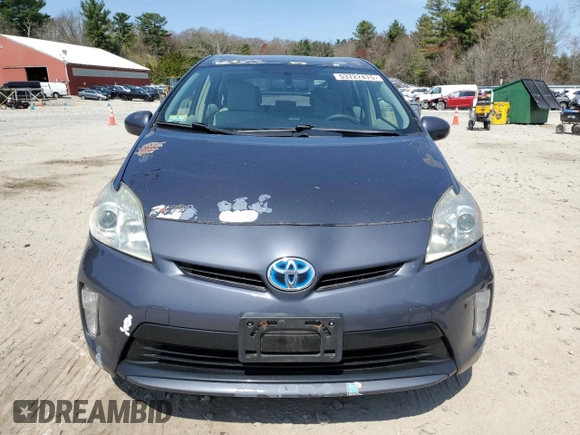 2012 Toyota Prius One with VIN JTDKN3DU6C1555901, listed as a Copart auction lot 53722475 with 240,480 mi miles and Clean Title. Bid and sale history available at carsss.com. Image 5.