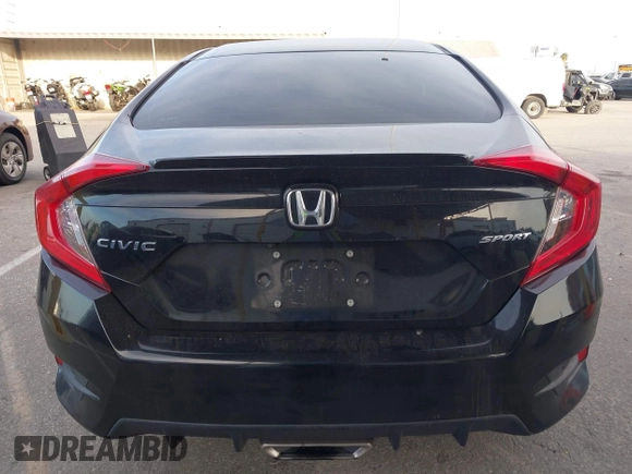 2021 Honda Civic Sport with VIN 2HGFC2F81MH515005, listed as a IAAI auction lot 41725843 with 43,583 mi miles and . Bid and sale history available at DreamBid. Image 16.