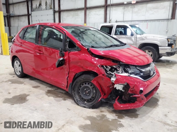 2020 Honda Fit LX with VIN 3HGGK5H49LM712071, listed as a Copart auction lot 58501545 with 44,259 mi miles and Non repairable. Bid and sale history available at DreamBid. Image 4.