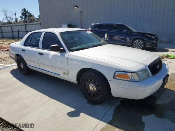 2011 Ford Police Interceptor with VIN 2FABP7BV1BX168214, listed as a Copart auction lot 48119175 with 138,664 mi miles and Salvage Title. Bid and sale history available at carsss.com. Image 4.