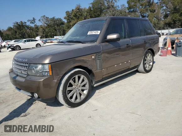 2010 Land Rover Range Rover HSE Lux with VIN SALMF1D45AA315304, listed as a Copart auction lot 43521425 with 70,913 mi miles and Salvage title. Bid and sale history available at DreamBid. Image 1.