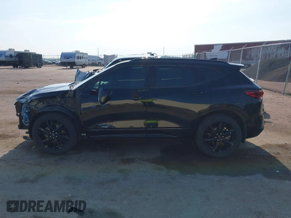 2019 Chevrolet Blazer RS with VIN 3GNKBJRS2KS684565, listed as a IAAI auction lot 42408265 with 117,019 mi miles and . Bid and sale history available at DreamBid. Image 15.