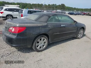 2008 Chrysler Sebring Limited with VIN 1C3LC65M18N197394, listed as a IAAI auction lot 41956344 with Not Provided miles. Bid and sale history available at carsss.com. Image 4.
