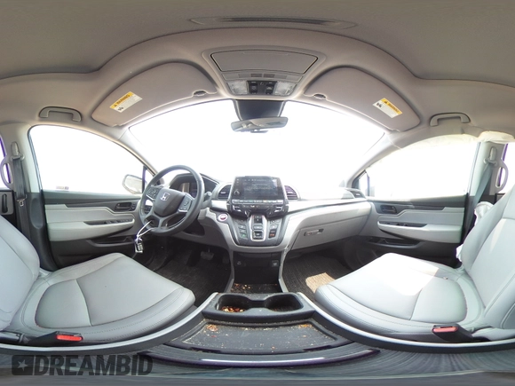 2023 Honda Odyssey EX-L с VIN 5FNRL6H64PB079338, выставлен на аукционе Copart как лот 57666505 с пробегом 39 807 миль миль и Списание • Salvage title. История ставок и продаж доступна на DreamBid. Изображение 15.