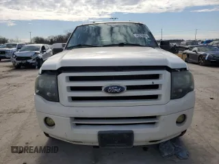 2008 Ford Expedition EL Limited with VIN 1FMFK19568LA08229, listed as a Copart auction lot 46270935 with 218,131 mi miles and Salvage Title. Bid and sale history available at carsss.com. Image 5.
