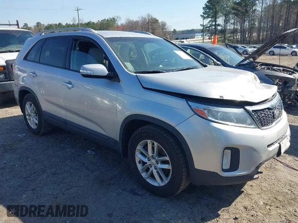 2014 Kia Sorento LX z VIN 5XYKT3A69EG437937, wystawiony jako IAAI lot #41834416 z przebiegiem 208 671 mil mil oraz . Historia ofert i sprzedaży dostępna na DreamBid. Obrazek 1.