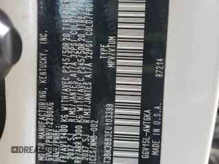 2014 Toyota Venza XLE z VIN 4T3BK3BB3EU103399, wystawiony jako Copart lot #57135545 z przebiegiem Nie podano mil oraz Szkoda całkowita • Salvage title. Historia ofert i sprzedaży dostępna na DreamBid. Obrazek 14.