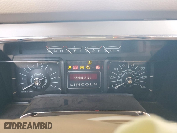 2007 Lincoln Navigator with VIN 5LMFU28507LJ24510, listed as a Copart auction lot 60922495 with 152,984 mi miles and Salvage title. Bid and sale history available at DreamBid. Image 9.