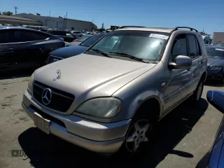 2001 Mercedes-Benz M-Class with VIN 4JGAB54EX1A259944, listed as a Copart auction lot 62058904 with 178,674 mi miles and Clean Title. Bid and sale history available at carsss.com. Image 1.