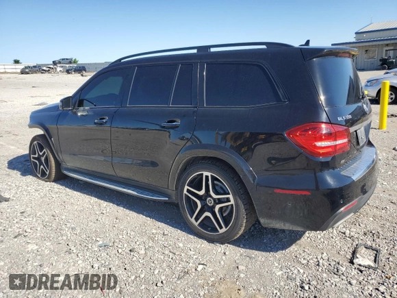 2018 Mercedes-Benz GLS 550 with VIN 4JGDF7DE5JB136673, listed as a Copart auction lot 57268774 with 152,290 mi miles and Salvage Title. Bid and sale history available at DreamBid. Image 2.