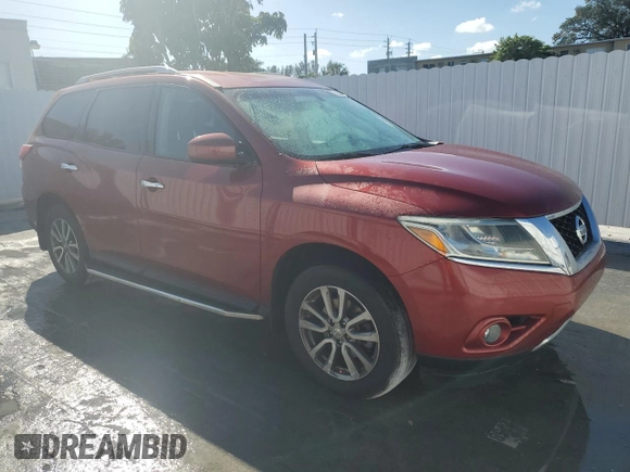 2013 Nissan Pathfinder SV with VIN 5N1AR2MN6DC684421, listed as a Copart auction lot 49701845 with 74,593 mi miles and Clean Title. Bid and sale history available at carsss.com. Image 4.