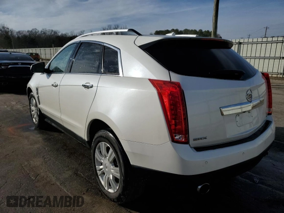 2012 Cadillac SRX Luxury Collection with VIN 3GYFNAE30CS599476, listed as a Copart auction lot 89183145 with 51,157 mi miles and Salvage Title. Bid and sale history available at carsss.com. Image 2.