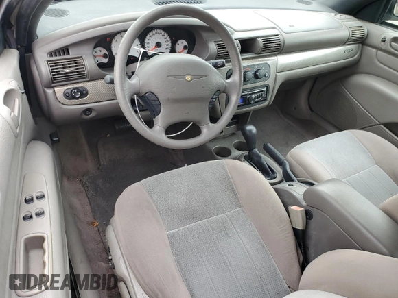 2003 Chrysler Sebring with VIN 1C3EL75T53N507884, listed as a Copart auction lot 75411374 with 111,263 mi miles and Salvage Title. Bid and sale history available at DreamBid. Image 8.
