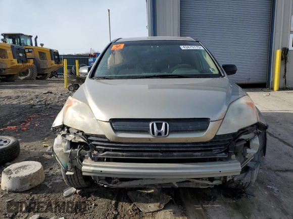 2008 Honda CR-V LX with VIN JHLRE38368C029945, listed as a Copart auction lot 43479775 with 117,318 mi miles and Salvage Title. Bid and sale history available at carsss.com. Image 5.